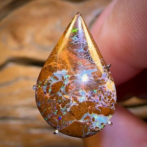 7.5cts - Australian Boulder Opal from Yowah Double Sided