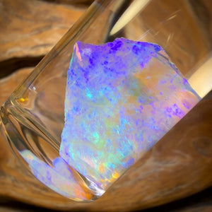 10.7cts - Vial of Rare Yowah Nut Pure Crystal Opal Rough