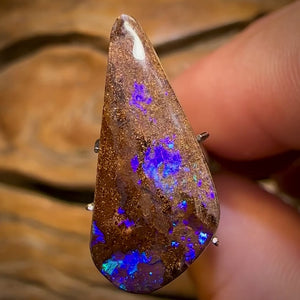 Auction Fall-Through = Your Gain! 🔥 Now More Than 50% Off RRP 🚨 No Reserve 7.1cts - Purple Family Yowah Nut Opal. Australian Opal
