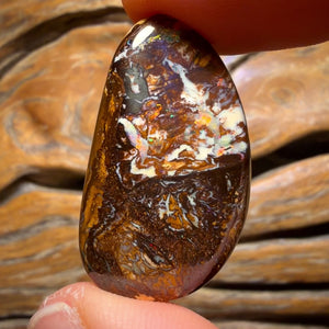 42.2cts - Multicolour Tribal Yowah Nut Opal