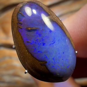 🔨 AUCTION 🔨 No Reserve 11.2cts - Queensland Boulder Seam Opal. Australian Opal
