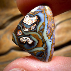 12.1cts - Tribal Australian Boulder Opal from Yowah