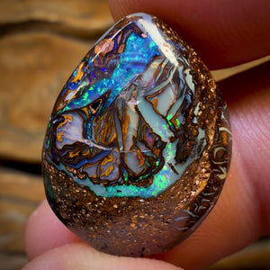 🔨 AUCTION 🔨 💎 High Roller Banger Auction 💎 23.8cts - Tribal Australian Boulder Opal from Yowah