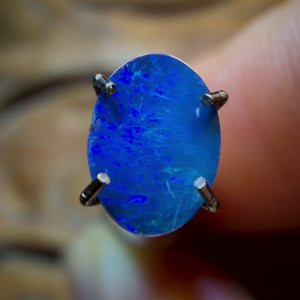 Wildcard! 0.49cts - Australian Boulder Opal Doublet