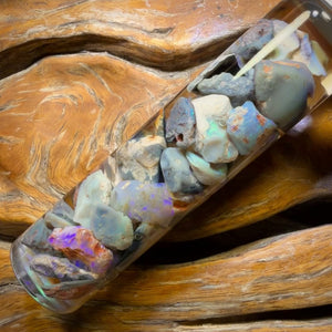 122.2cts - Lightning Ridge Opal Vial
