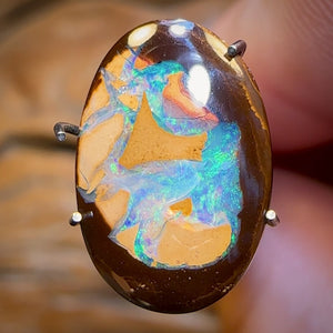 4.5cts - Yowah Nut Partial Crystal Centre Opal