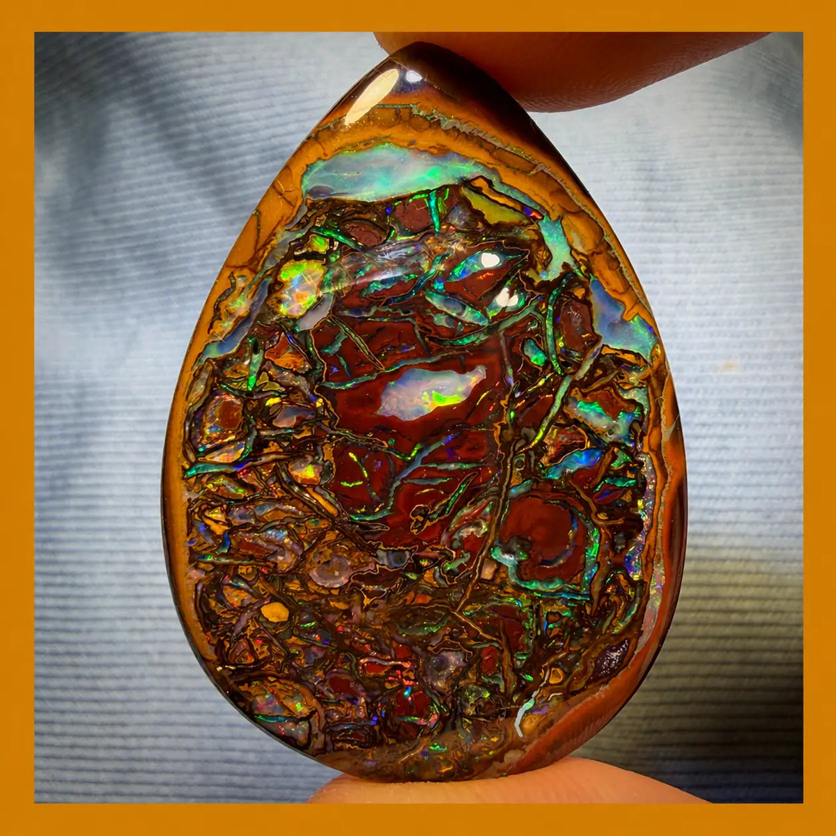 (Peter 1st)Opal Whisperer’s FESTGELEGTE INVESTITION 103,9cts – TOP-Edelstein Tribal Yowah Nuss Opal