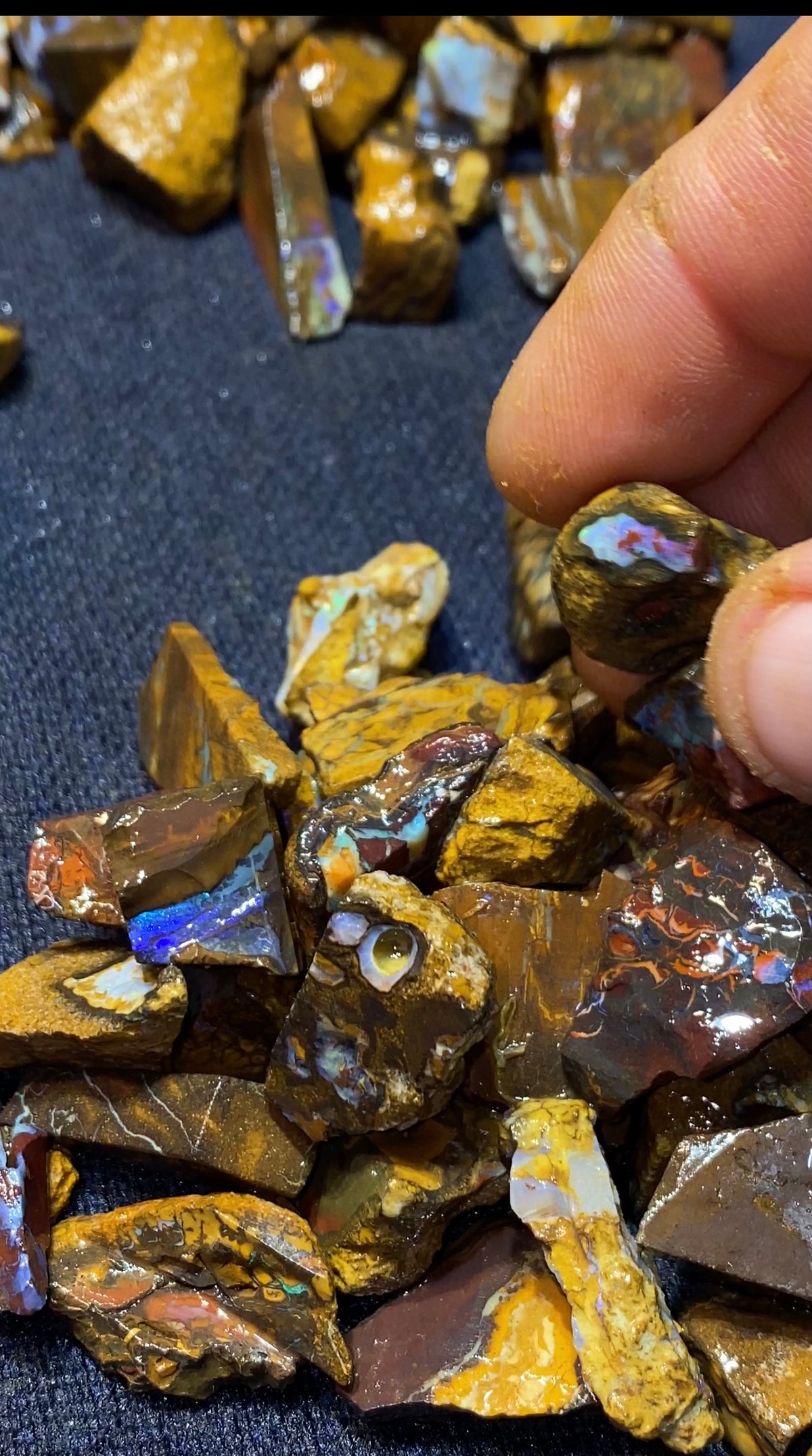 50 + sm rough opal rocks @ a BARGAIN!! - Opalwhisperers